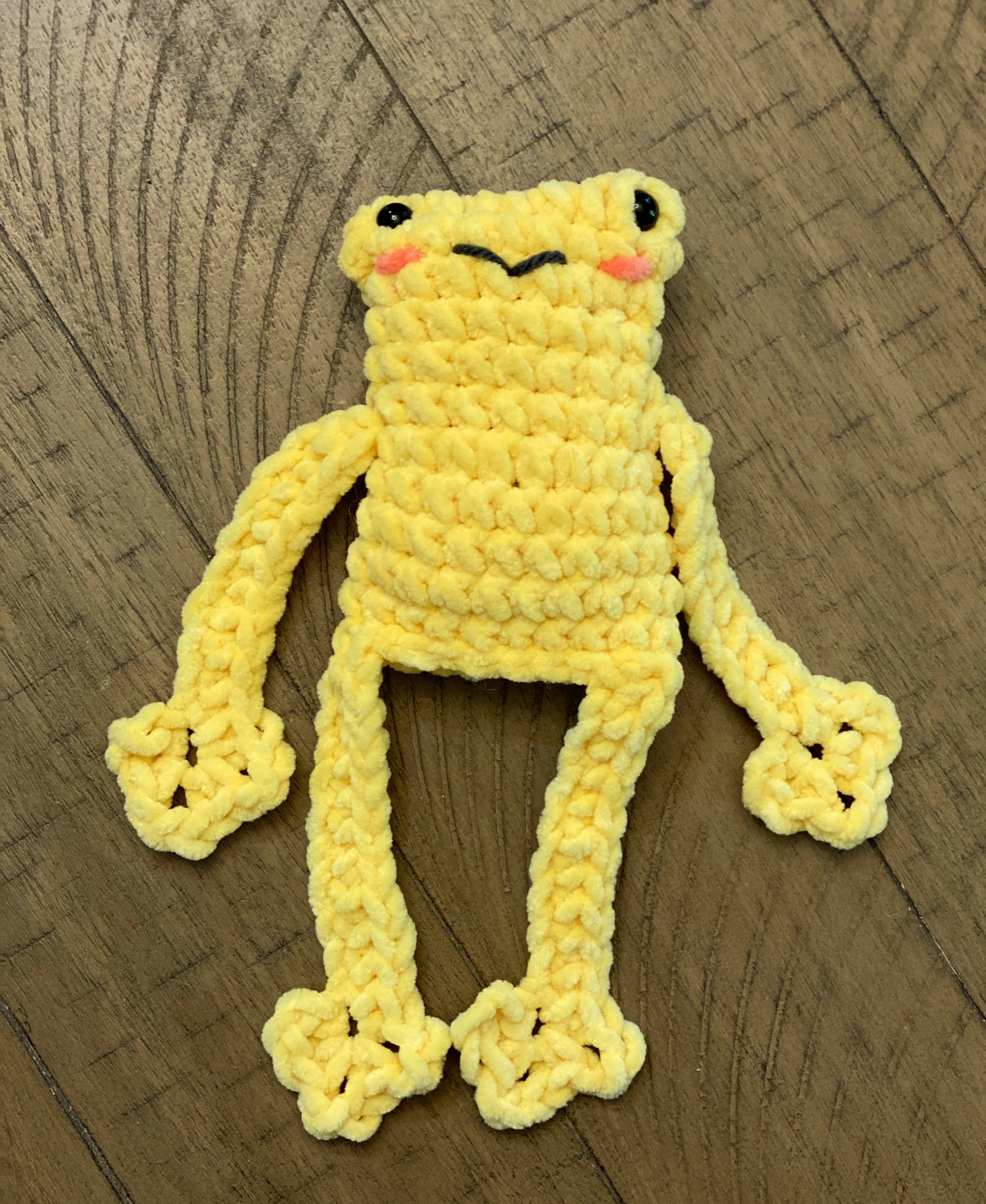 Leggy Frog Plushie