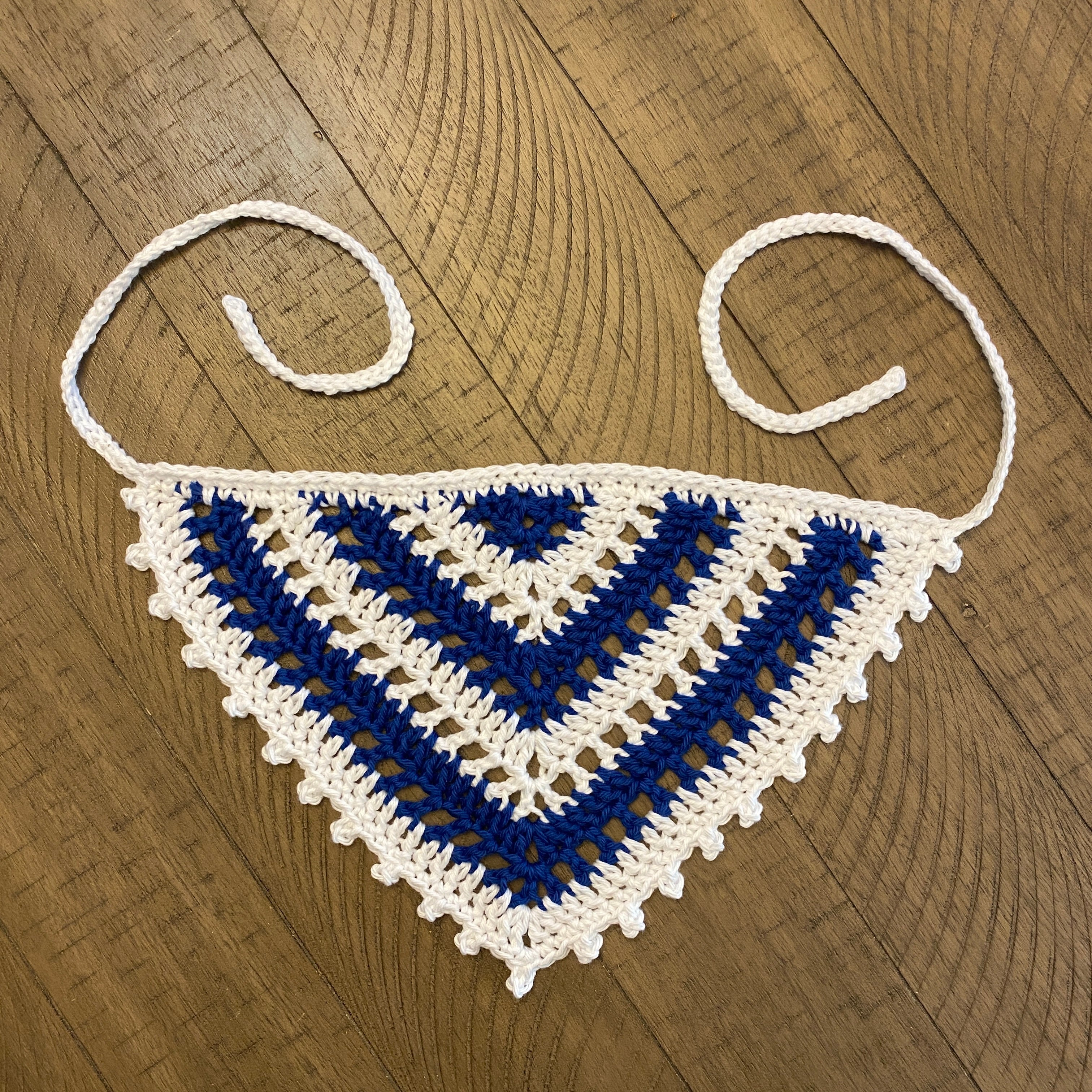 Double Crochet Spaced Hair Bandana