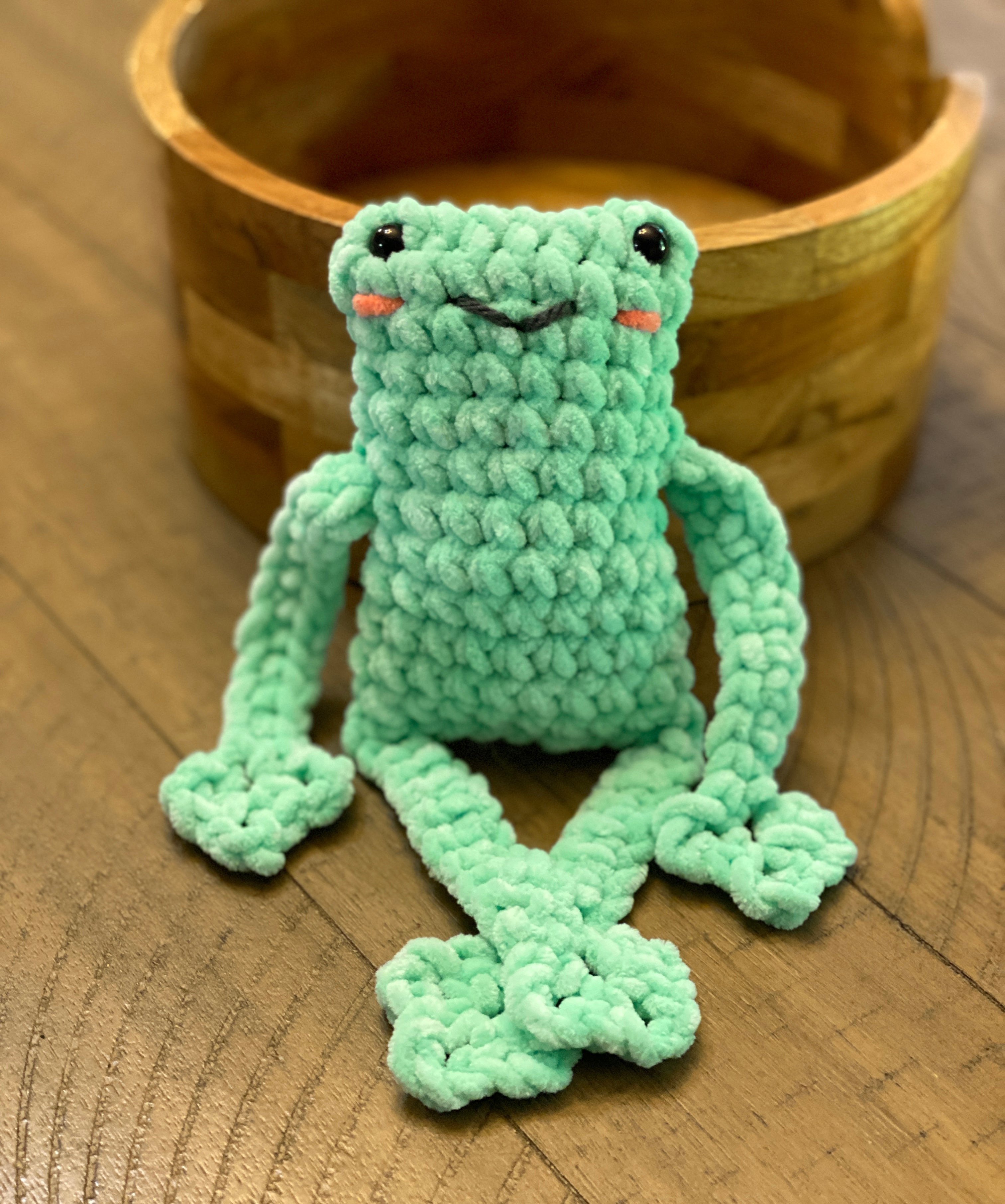 Leggy Frog Plushie