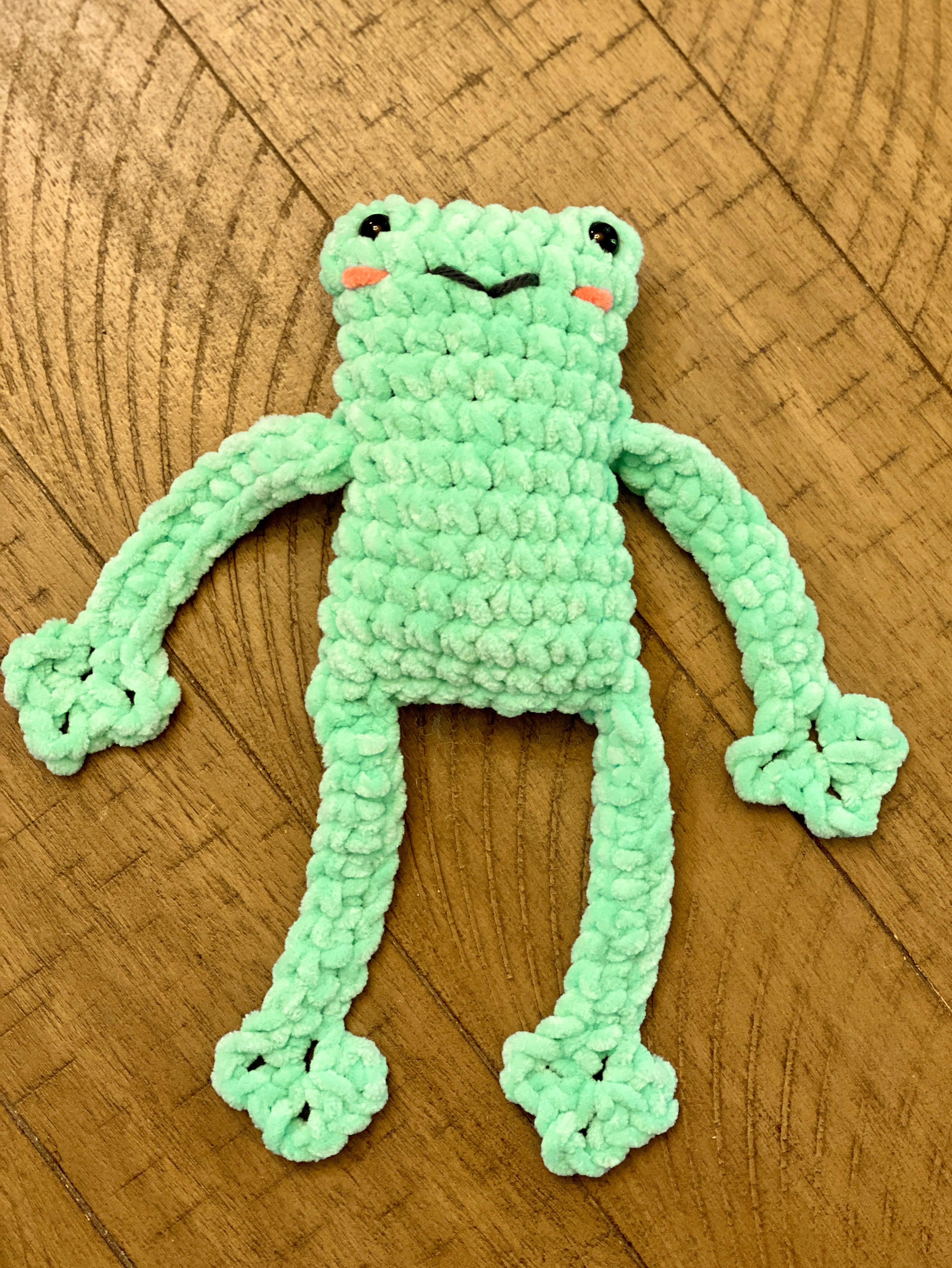 Leggy Frog Plushie