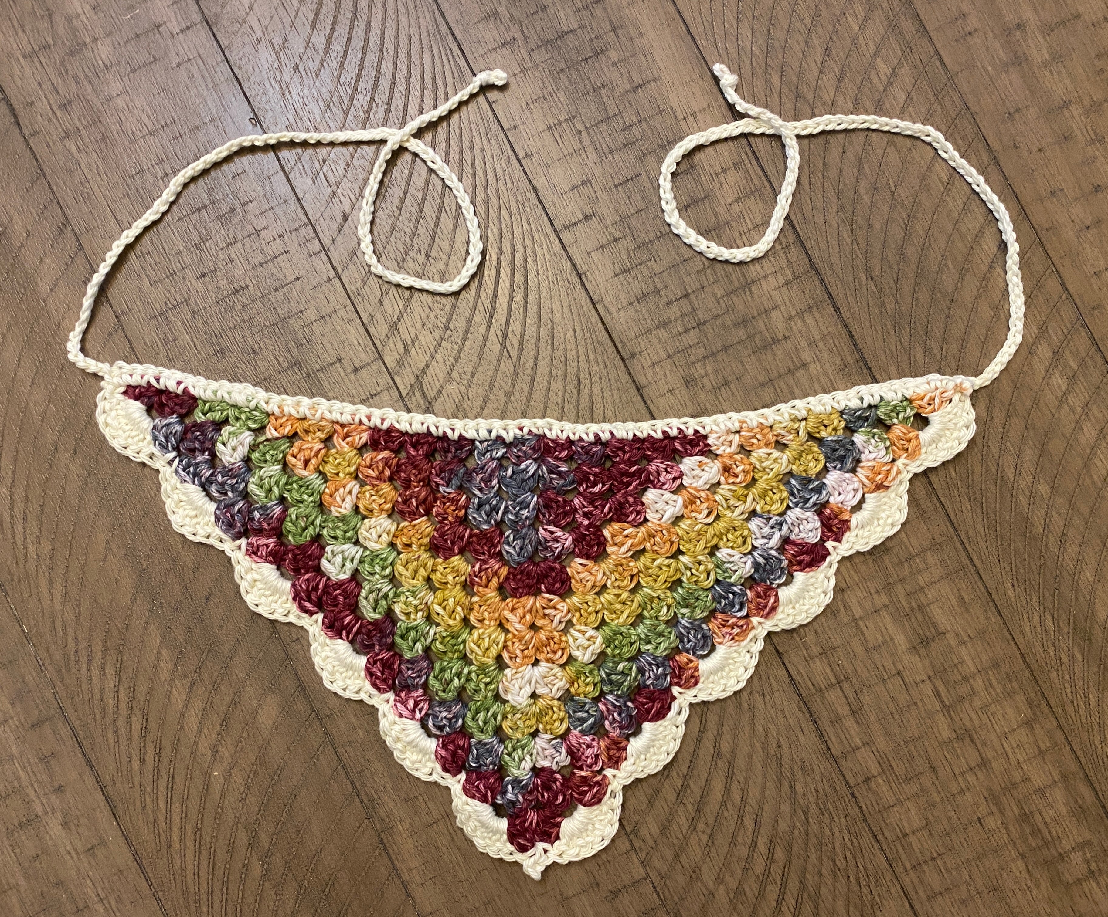 Granny Stitch Hair Bandanna