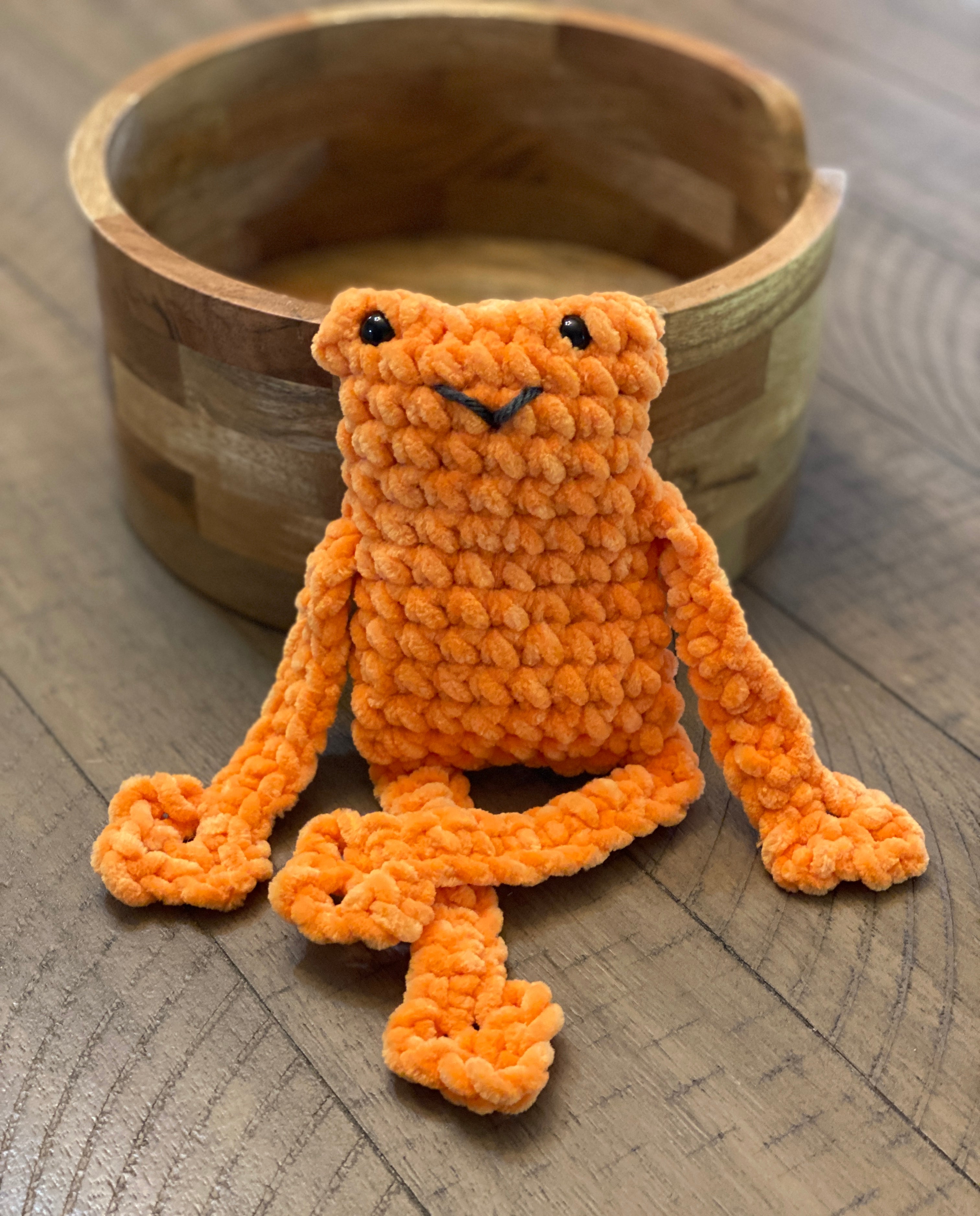 Leggy Frog Plushie