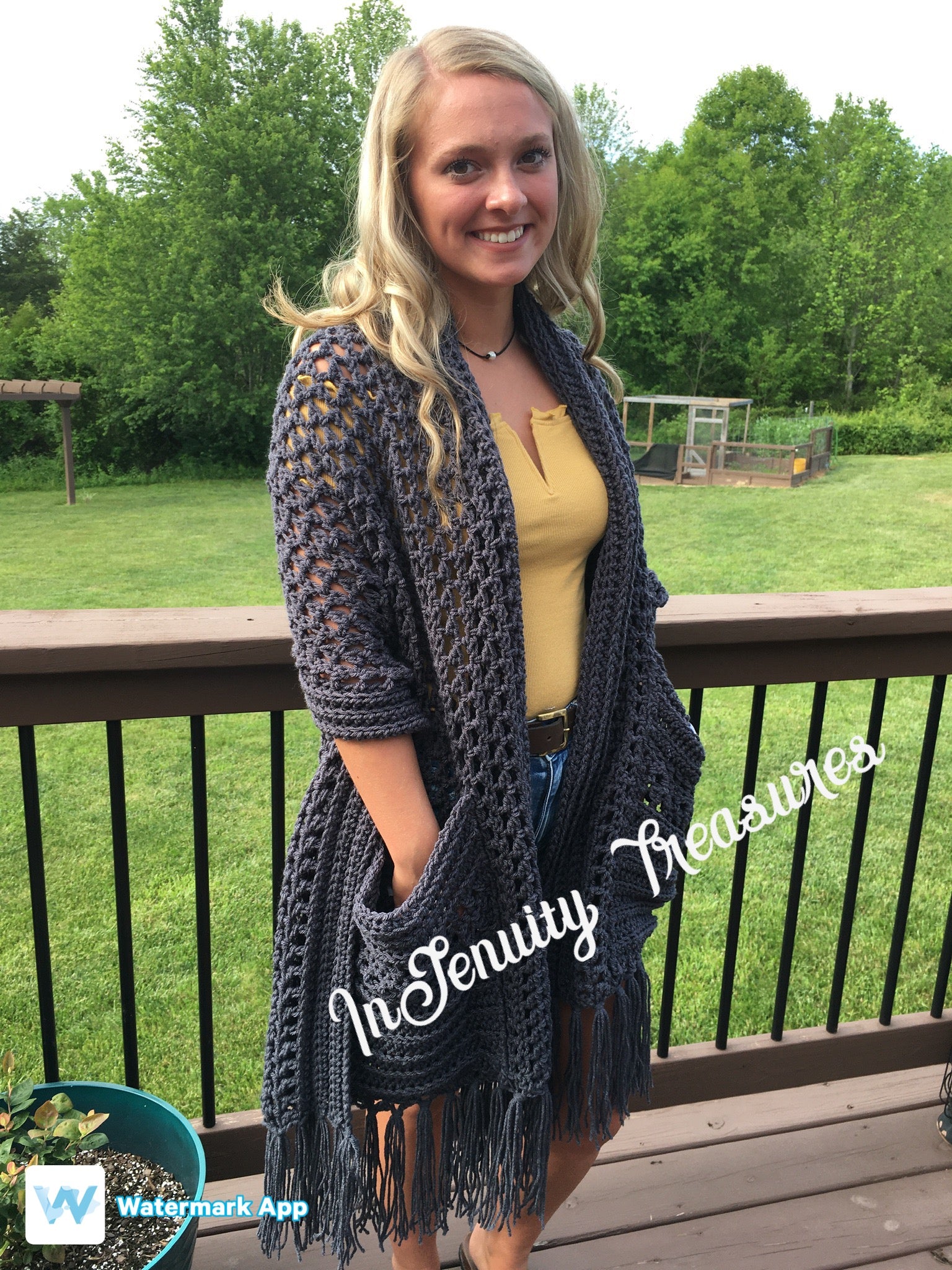 Perfect Pockets Shawl