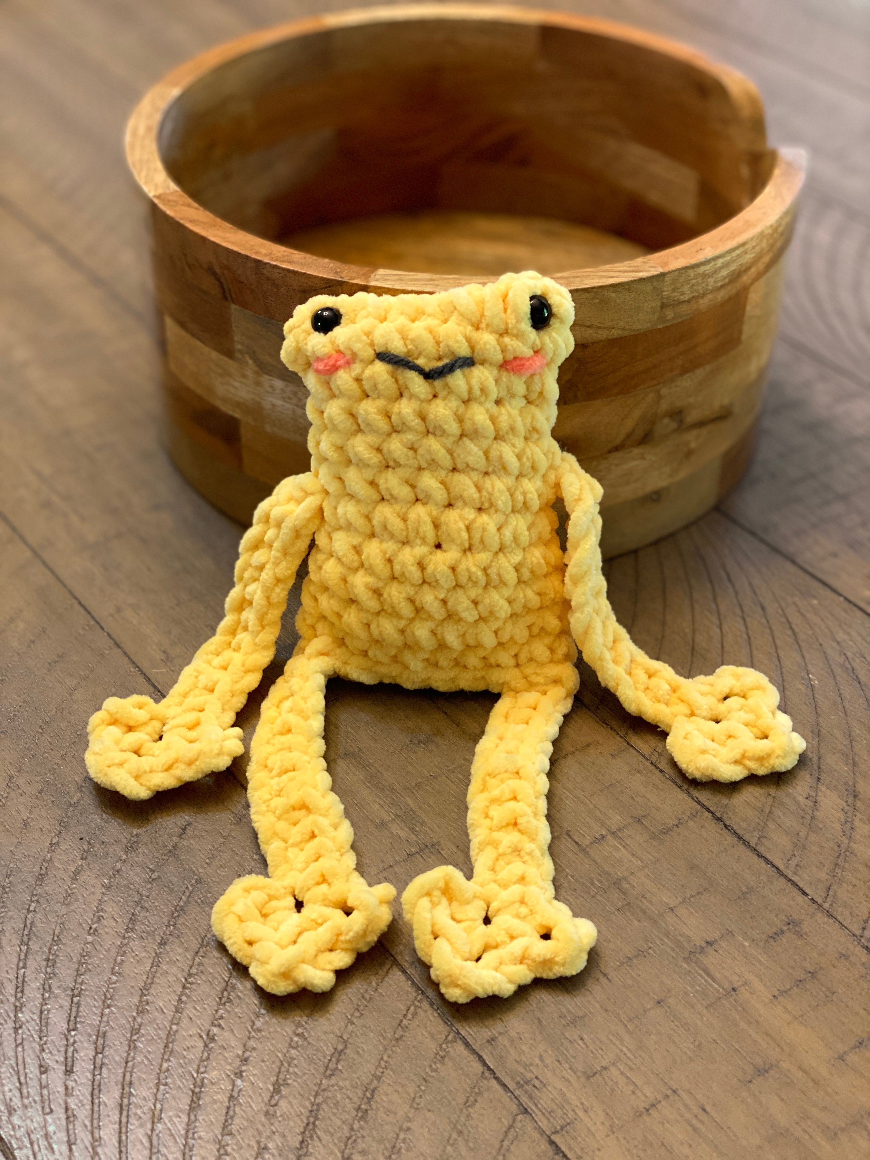 Leggy Frog Plushie